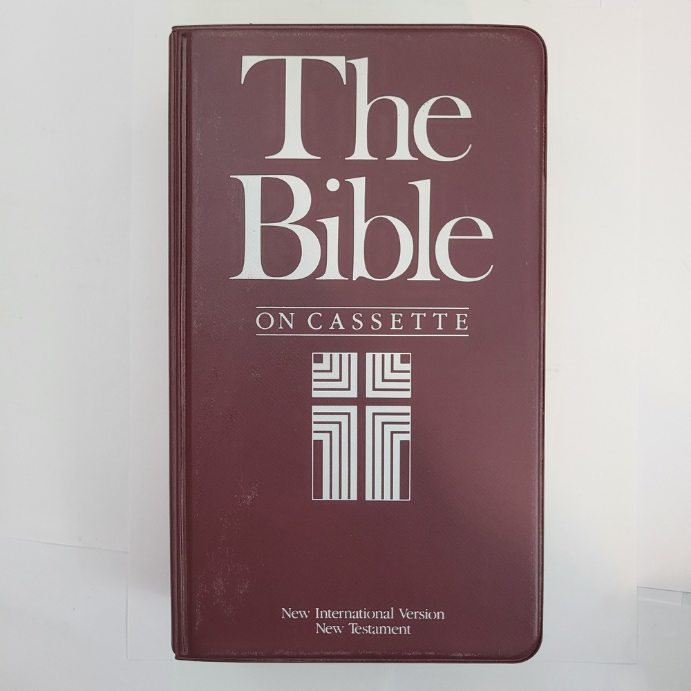 Hosanna The Bible on Cassette New Testament NIV 12 Tape Set COMPLETE WORKS 1984